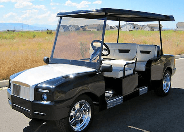 11 Most Expensive Golf Carts In The World brooklyn golf cart rolls royce car