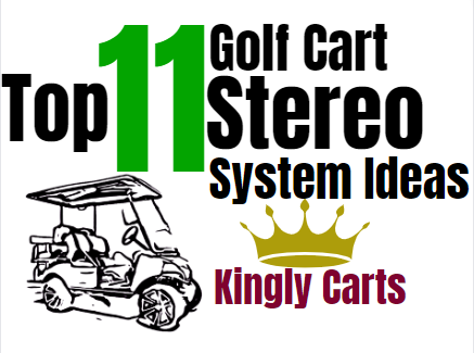 top 11 golf cart stereo ideas
