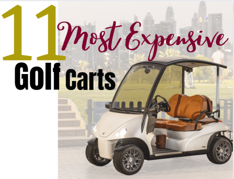 11 Most Expensive Golf Carts In The World – Kingly Golf Carts